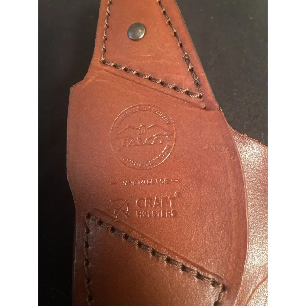 Falco Handmade Genuine Leather Open Top Holster for Sig Sauer , Good Condition